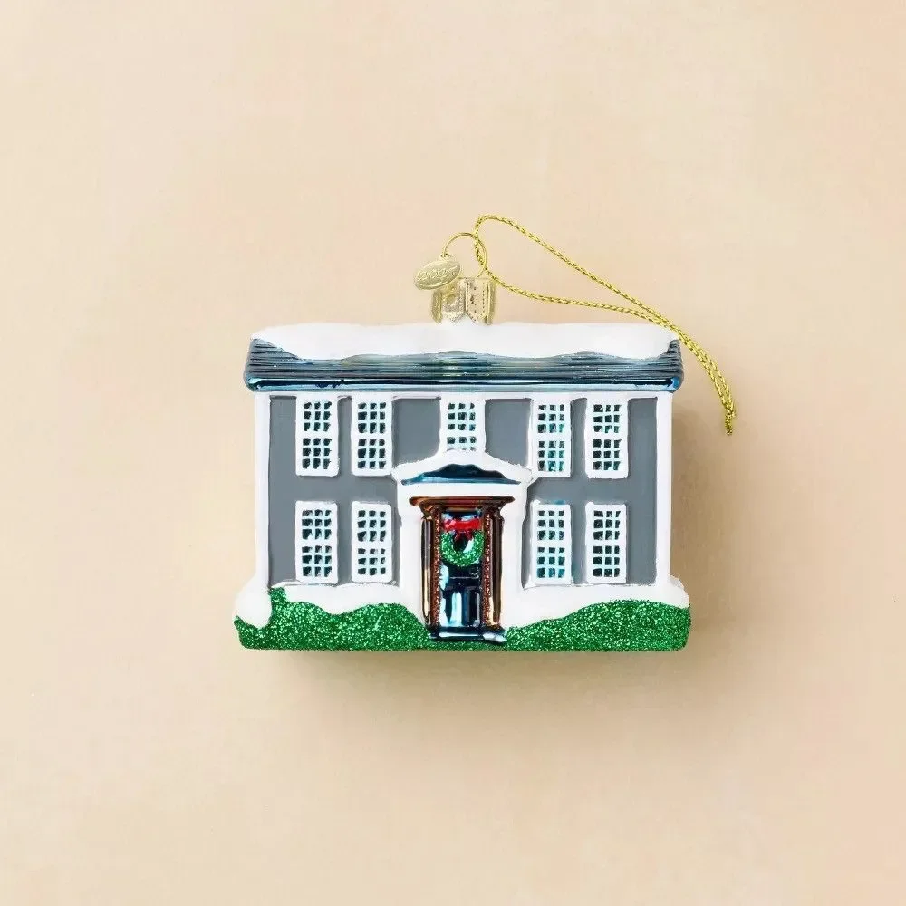 John Derian Target Glass House Ornament Christmas NEW